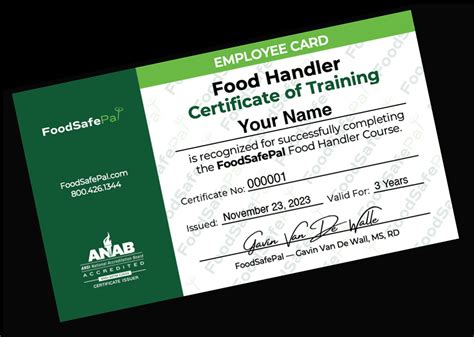 smart food service card|get a food handlers card.